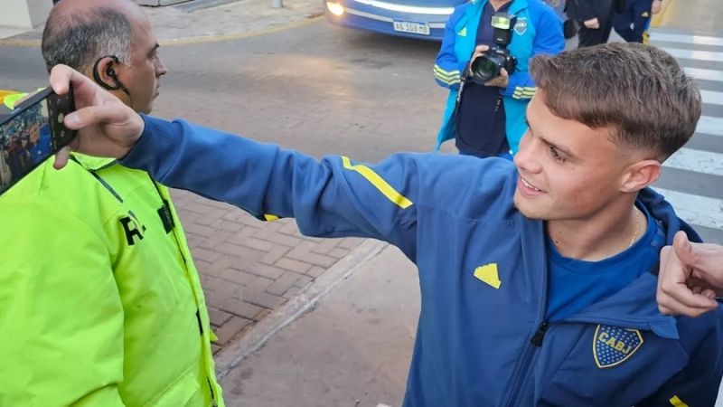 En su arribo, Boca revolucionó Mendoza