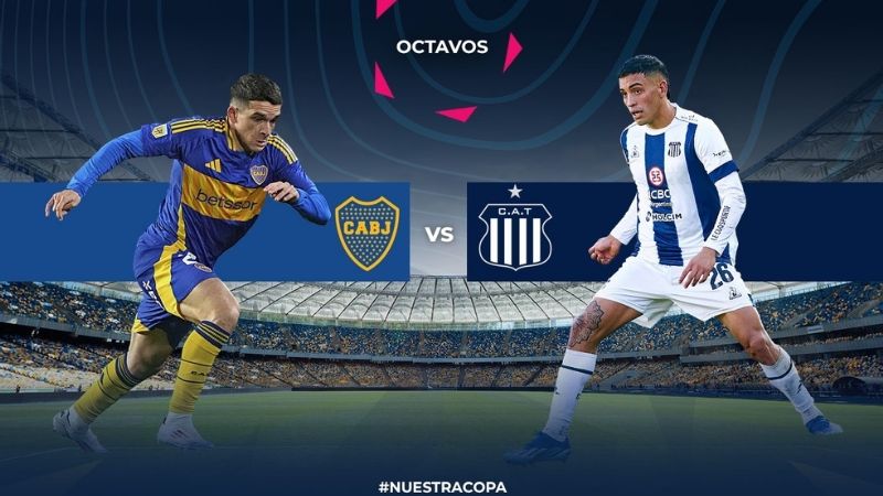 Boca-Talleres definen el último pasaje a 4tos. de Final