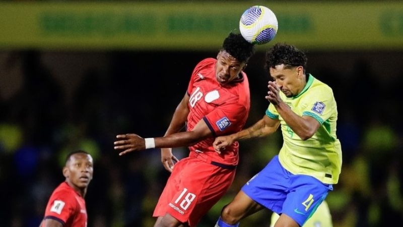 Brasil le ganó apenas 1-0 a Ecuador