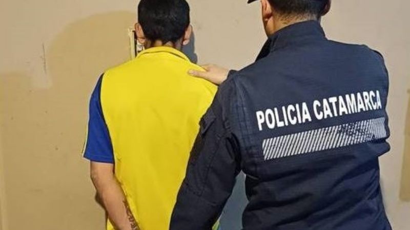 Santiagueño detenido por intentar robar