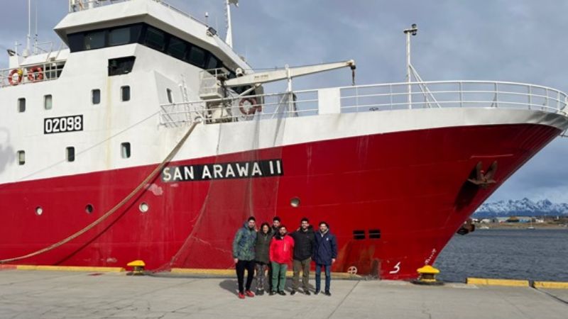 INIDEP estudiará aspectos reproductivos de la merluza negra a bordo del buque pesquero comercial San Arawa II