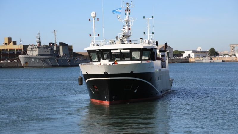 INIDEP realizó la campaña número 171 en la Estación Permanente de Estudios Ambientales