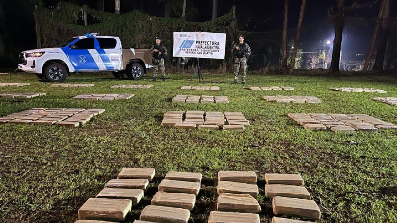 Incautaron más de 500 kilos de marihuana en Misiones