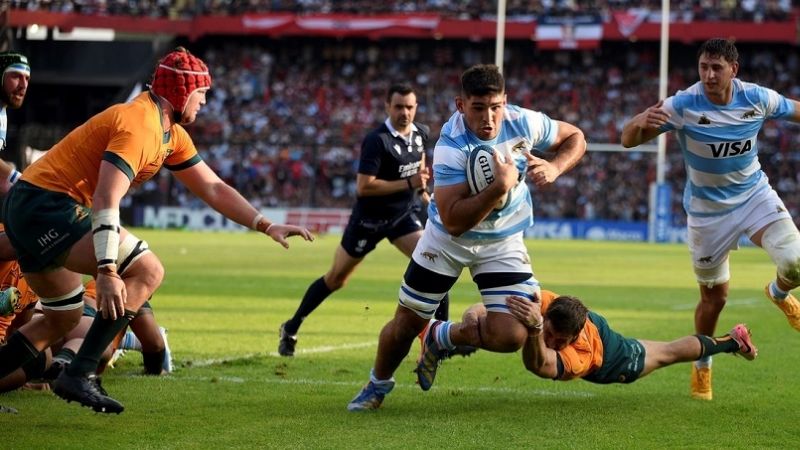 Los Pumas golearon 67-27 a Australia