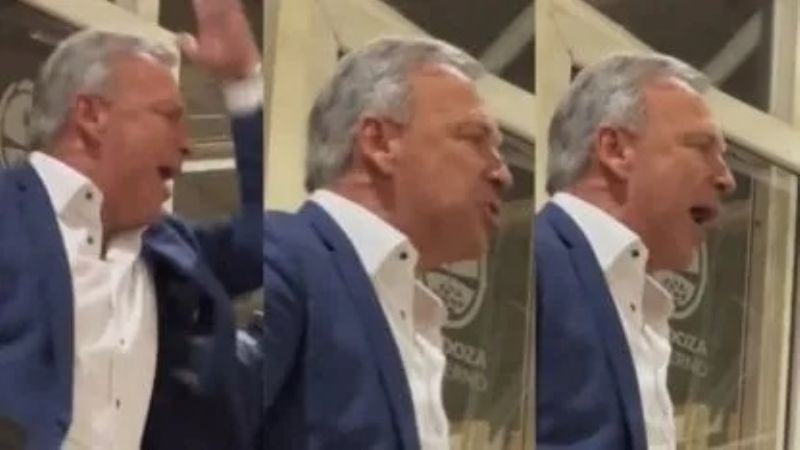 Escandaloso final entre Fassi y Merlos