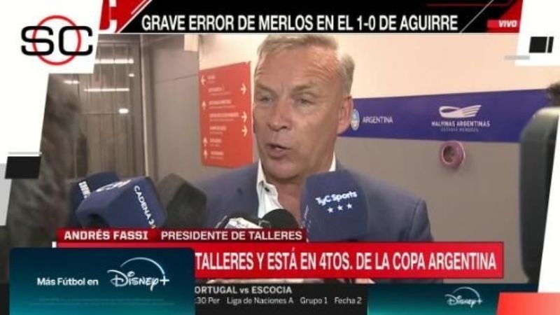 Escandaloso final entre Fassi y Merlos