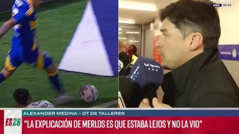 “Cacique” Medina: "La explicación es que no la vio"