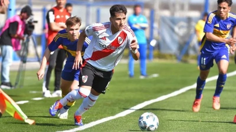 River le ganó a Boca el Superclásico de Reserva