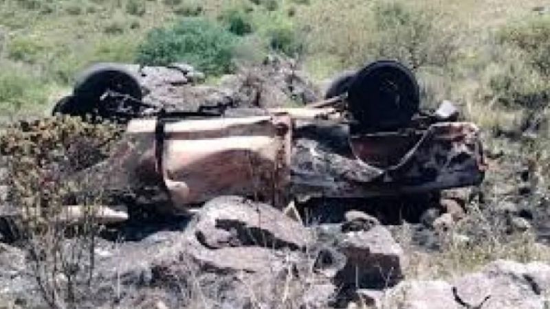 Un jubilado viajaba por la ruta, cayó desde un barranco y murió