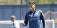 EL CHILENO Carlos Palacios es el único de los refuerzos que viajó con Boca, para el primer partido del año.
