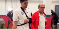 ¿MALDICIÓN DE NOOPERT?. Después que Russo descartara al holadés, Altamirano, único arquero titular de San Lorenzo, sufrió una grave lesión y se perderá gran parte del primer semestre.