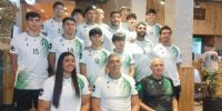 PLANTEL Y CUERPO TÉCNICO que representarán a Defensores del Norte, en la Liga Federal Masculina de Voley.