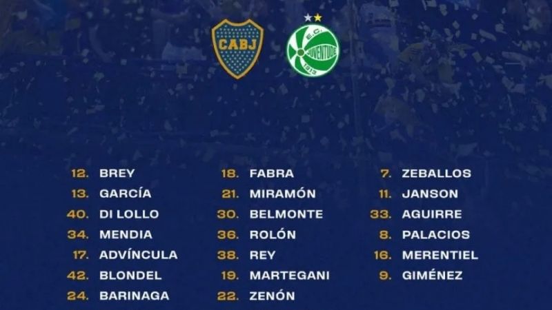 Palacios citado y varias ausencias ante Juventude