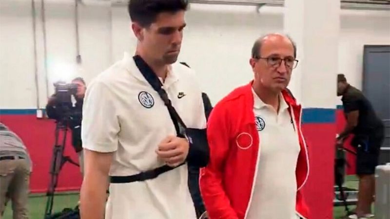 “Mal de arquero” en San Lorenzo; se fracturó Altamirano