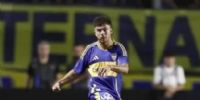 Blondel volvió a ponerse la camiseta de Boca tras superar su lesión ligamentaria. 