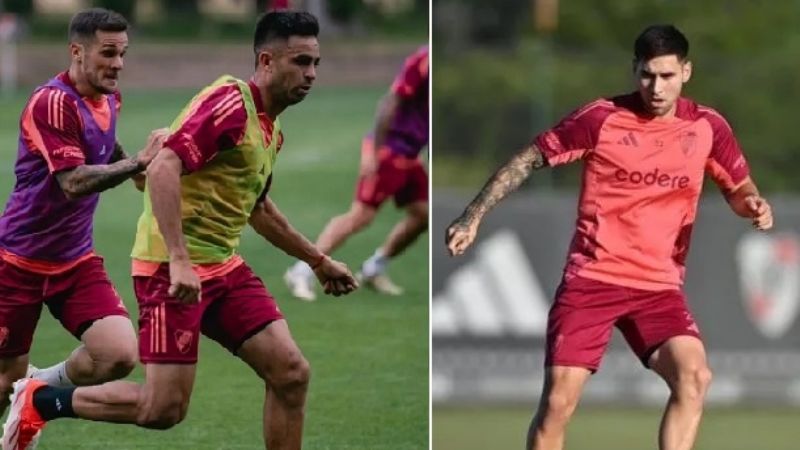 “Pity” y Villagra “tocados” en River