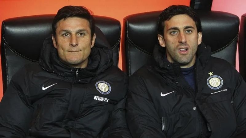 Zanetti elogió a Milito, presidente de Racing