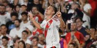 GALOPPO marcó su primer gol en River en su segundo partido en el club.