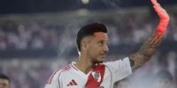 SEBASTIÁN DRIUSSI en la reciente presentación del Monumental; lo vieron en muy buen estado físico.