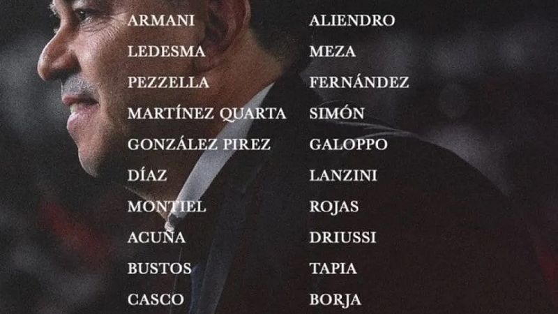 Driussi entre los convocados de River