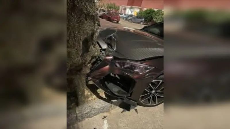 Se accidentó Francisco Tinelli, hijo de Marcelo