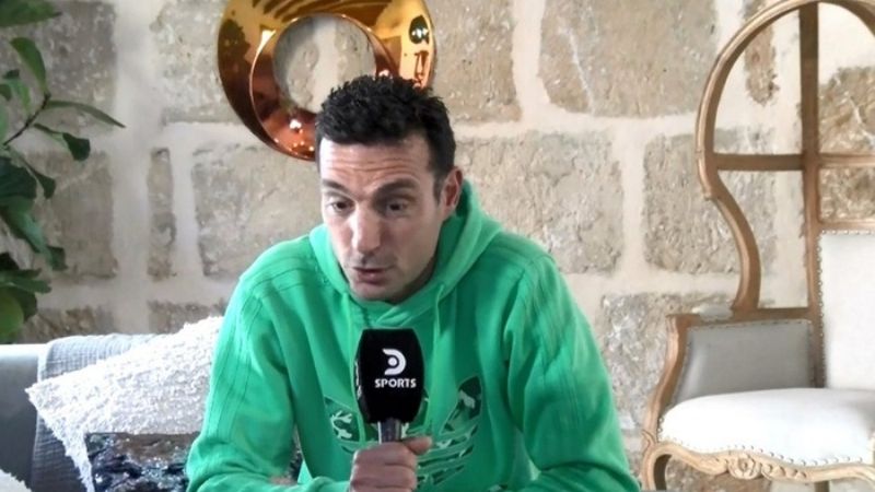 Para Scaloni, Messi es “el más inteligente de todos"