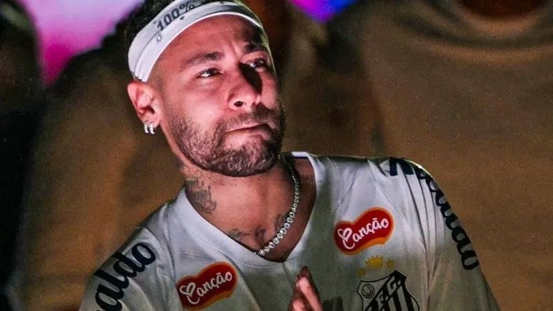 Emocionado regreso de Neymar al Santos