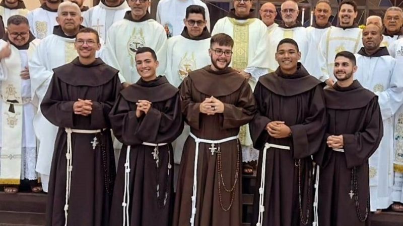 Catamarqueño hizo los votos como franciscano