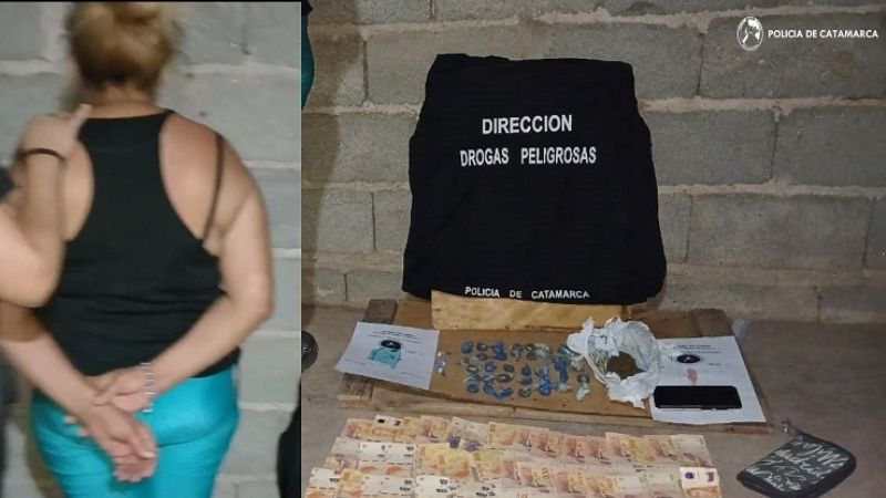Allanamiento antidroga en Recreo