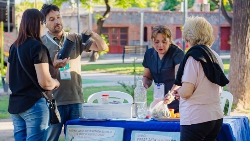Campaña de prevención contra el Dengue en el norte de la ciudad