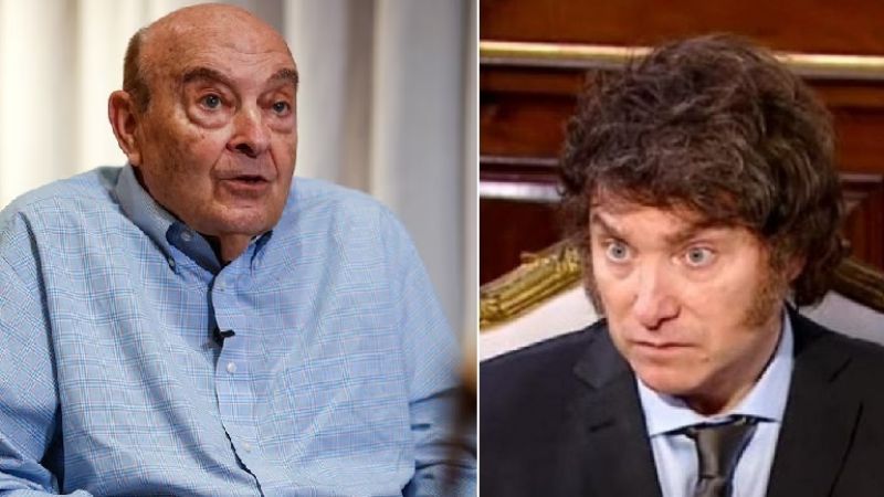 Milei negó atraso cambiario y atacó a Cavallo