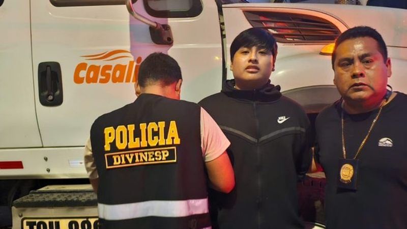 "Me echaron la culpa": las primeras palabras de "Pequeño J" tras su detención en Perú