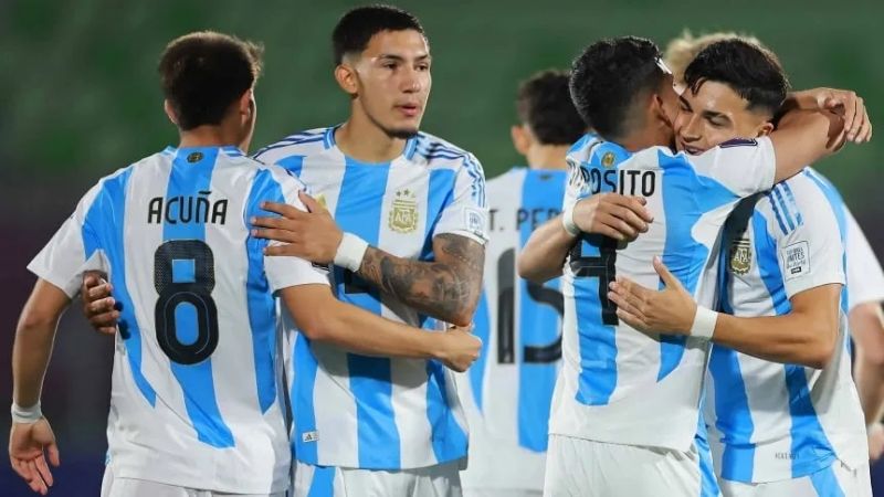 Argentina está en 8vos. del Mundial Sub 20