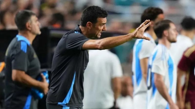 Scaloni deslizó chance para el “Colo” Moreno