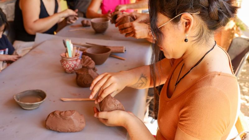 Con los niños de la Comunidad Originaria Diaguita y un ritual kakano, se recordó el último día de libertad de los pueblos originarios en La Quebrada
