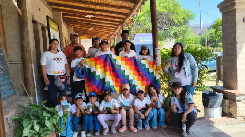 Con los niños de la Comunidad Originaria Diaguita y un ritual kakano, se recordó el último día de libertad de los pueblos originarios en La Quebrada
