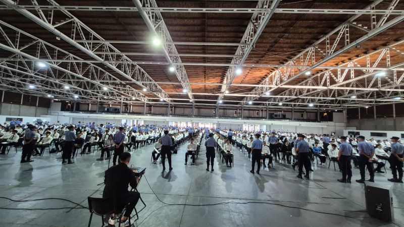 Iniciaron las evaluaciones para el ingreso a la Escuela de Cadetes