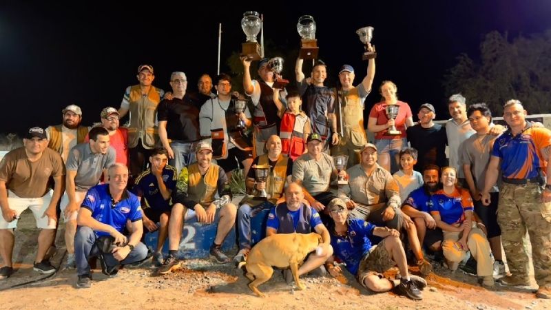 Exitosa “Gran Final Nocturna de Tiro a la Helice”