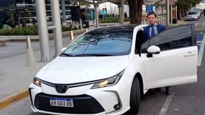 Hallaron la billetera del chofer desaparecido en la habitación de hotel que ocupó el asesino