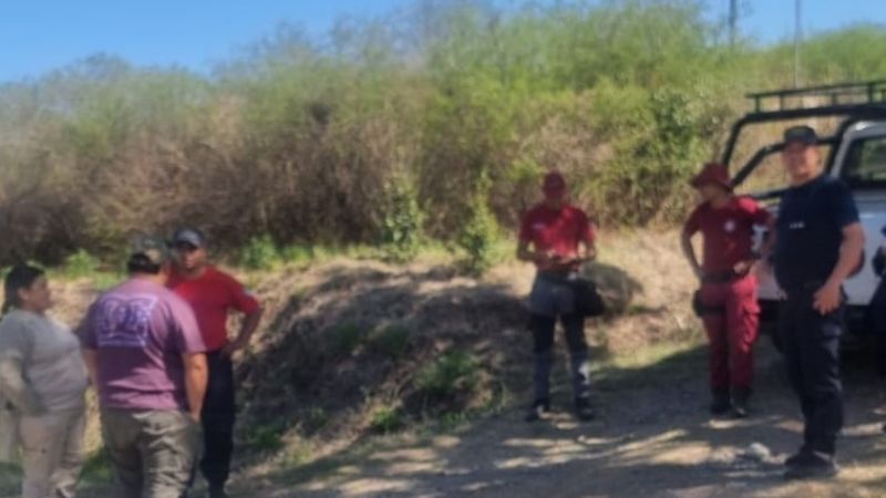 Rescataron a un hombre que ascendió al cerro  El Manchao