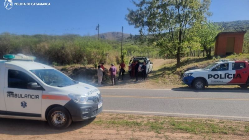Rescataron a un hombre que ascendió al cerro  El Manchao