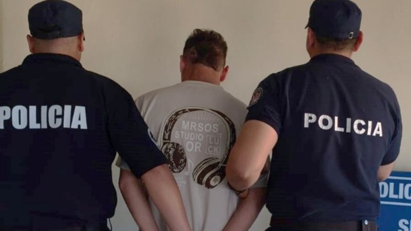 Contaba con un requerimiento judicial y fue arrestado