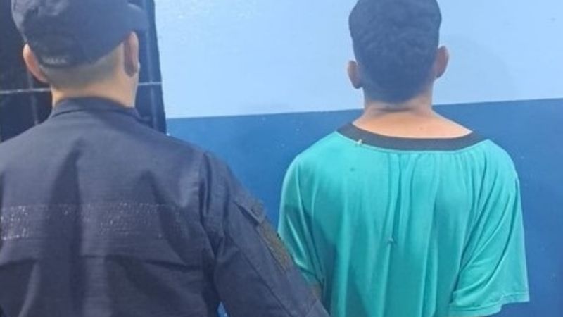 Un joven fue aprehendido en el Norte de la Capital