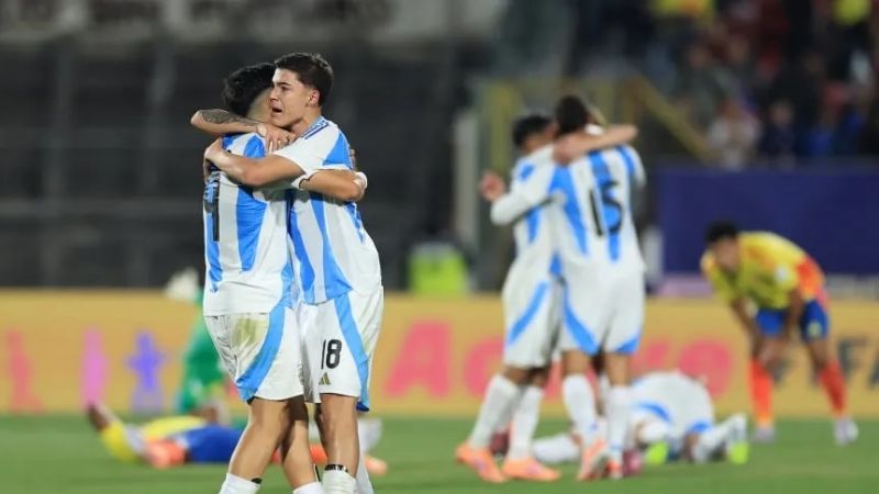 Argentina a la final del Sub20 con Marruecos