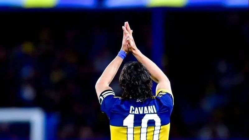 Cavani quiere jugar la Libertadores 2026, con Boca