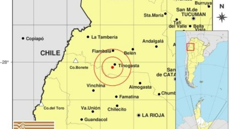 Dos temblores en el Oeste