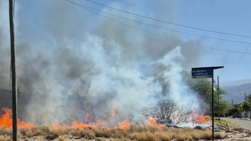 Trabajo sostenido de brigadas de emergencia para contener incendios forestales