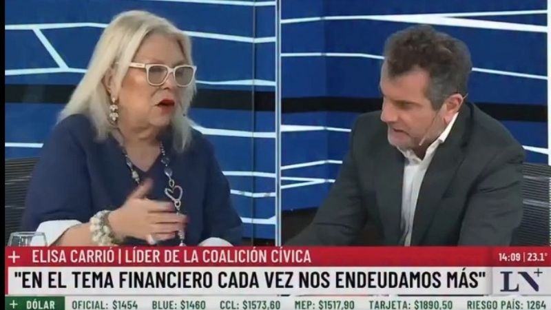 Polémica declaración de Carrio sobre los catamarqueños