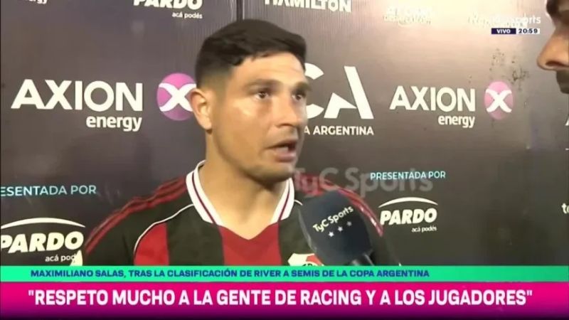 Palazo a Milito: "Esta CD se portó muy mal conmigo"
