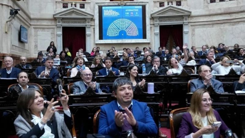 Promulgaron las leyes de financiamiento universitario y emergencia pediátrica